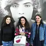 Da sinistra le musiciste Cynthia Zaven, Rana Eid, Laura Rossi al festival di Pordenone Valerio Greco