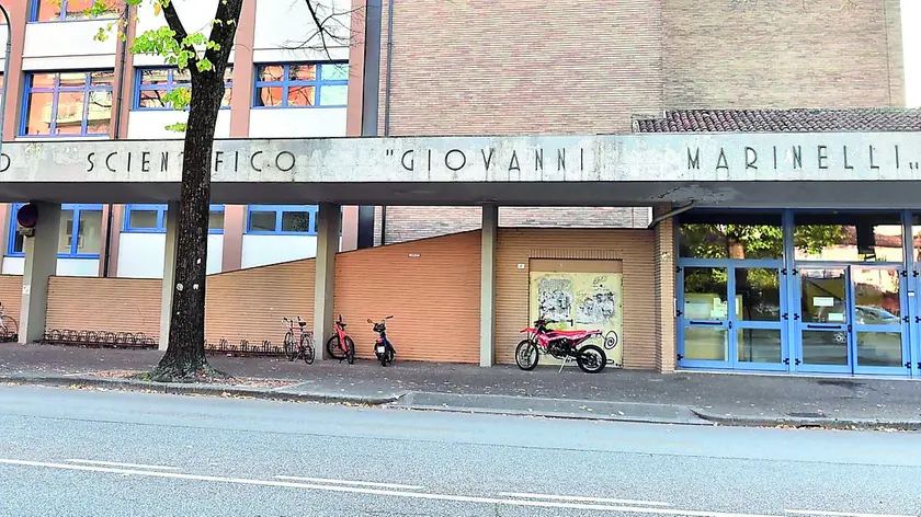 Il Marinelli, uno degli istituti udinesi dove si chiede il contributo volontario per le attività extracurriculari