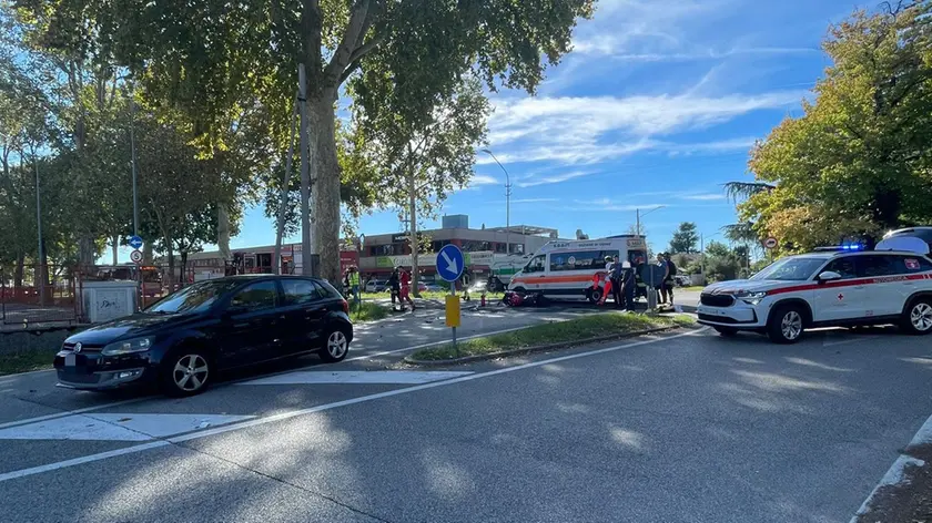 Il luogo dell'incidente
