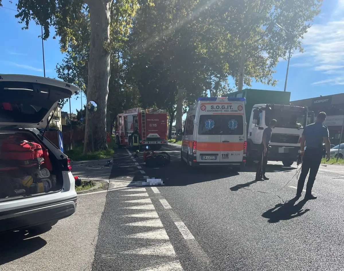 L'intervento di sanitari e forze dell'ordine