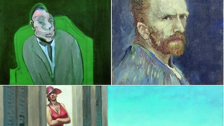 Tre opere di famosi artisti (Bacon, Van Gogh e Hopper) esposti a Villa Manin