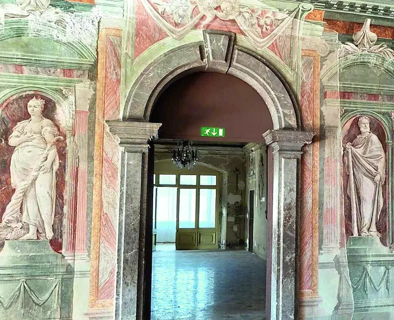 Altri interni della villa settecentesca