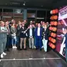Un momento dell’inaugurazione della sede dell’Apu Old Wild West a Tavagnacco foto petrussi
