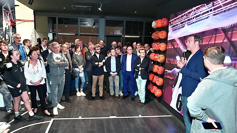Un momento dell’inaugurazione della sede dell’Apu Old Wild West a Tavagnacco foto petrussi