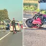 L'incidente avvenuto lunedì pomeriggio lungo la Pontebbana