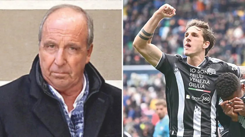 A sinistra Giampiero Ventura, a destra Nicolò Zaniolo