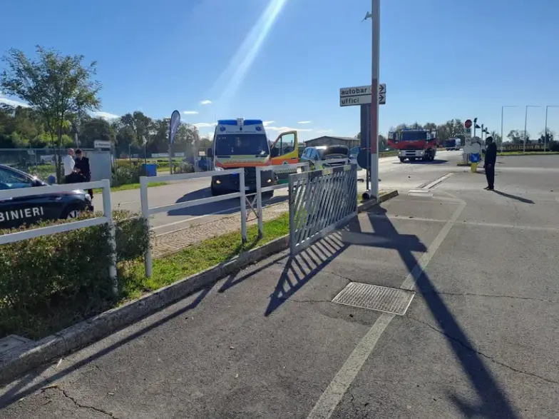 Il luogo dell'incidente