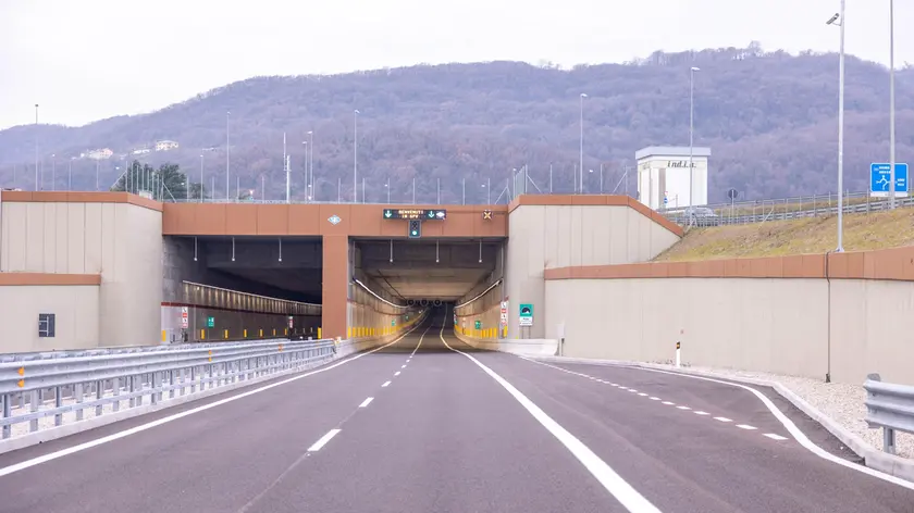 La galleria di Malo lungo la Superstrada Pedemontana Veneta