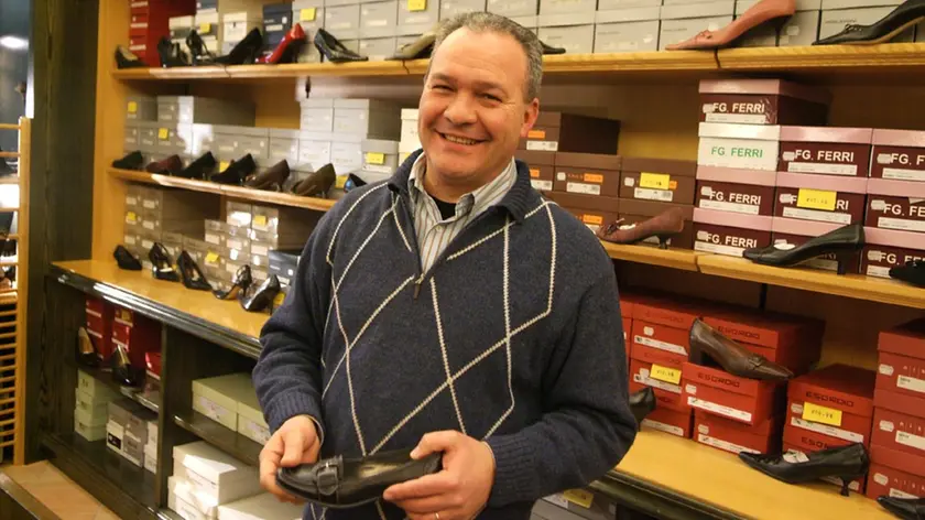 Il noto commerciante di via Rastello Renzo Ursic morto improvvisamente nel 2019 Archivio Bumbaca