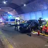 I soccorsi sul luogo dell'incidente