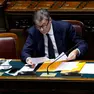 Il ministro Giancarlo Giorgetti. Arriva in Aula la Manovra