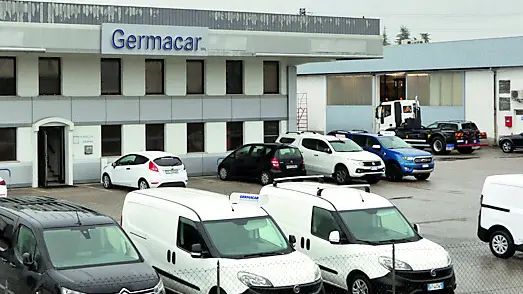 L’azienda Germacar dove si è verificato l’infortunio