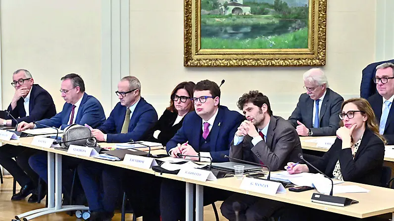 I banchi del centrodestra durante una seduta del Consiglio comunale di Udine ©Foto Petrussi