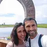 Lavinia Capobianco e suo marito Carlo Alberto Murano