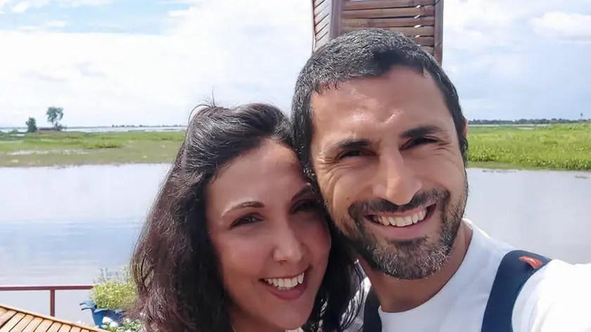 Lavinia Capobianco e suo marito Carlo Alberto Murano