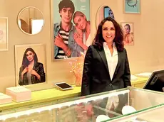 Lavinia Capobianco all’interno del punto vendita Dodo Boutique