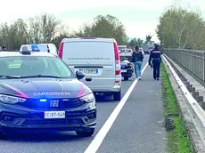 L’intervento dei mezzi di soccorso, lunedì mattina, sul luogo in cui si è verificato l’investimento