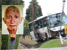 Germano De Luca, 85 anni, vittima dello schianto a Oderzo