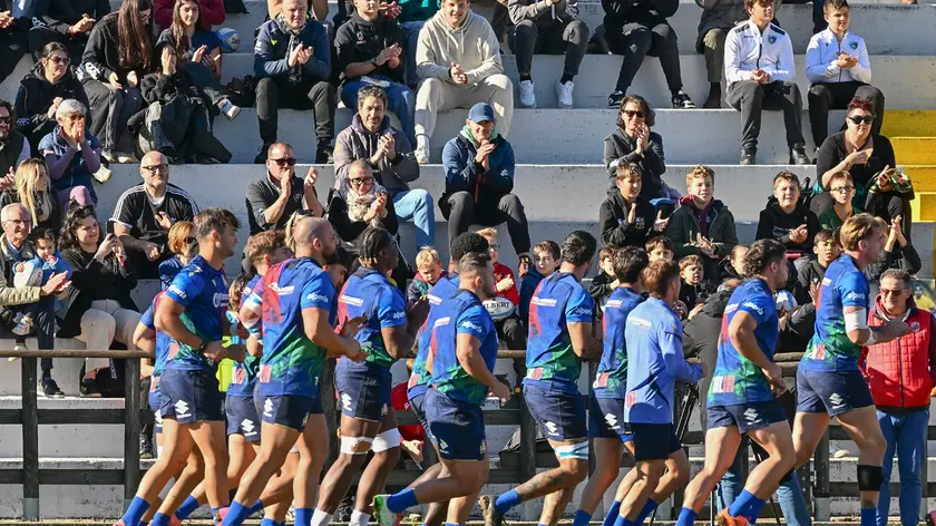 L’Italia al lavoro sul campo del Rugby Udine: tanti i ragazzi presenti e grande entusiasmo foto petrussi