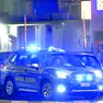 Un’auto della polizia intervenuta nel quartiere delle magnolie, a Udine