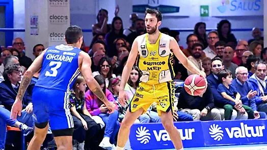 Luca Cesana è in crescita nelle ultime partite foto petrussi