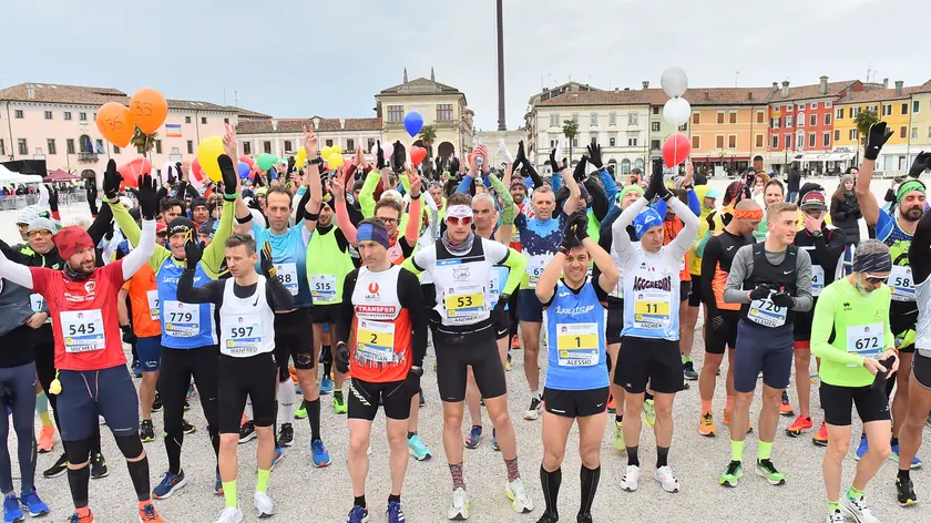 La mezza maratona di Palmanova è tutta in piano (foto d'archivio)