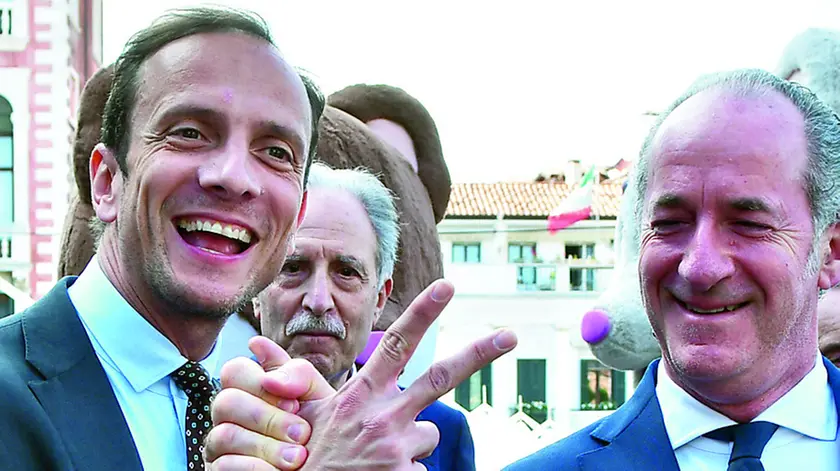 Massimiliano Fedriga e Luca Zaia