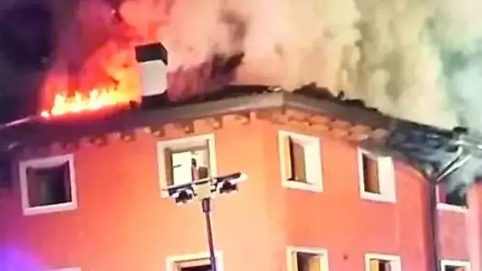 L’incendio divampato nel centro per minori a fine dicembre 2022