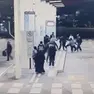 Un frame del video della zuffa del 6 novembre in autostazione