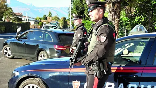 Una pattuglia del radiomobile di Pordenone