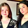 La violoncellista Iryna Bobyreva e la pianista Iryna Lytvynenko