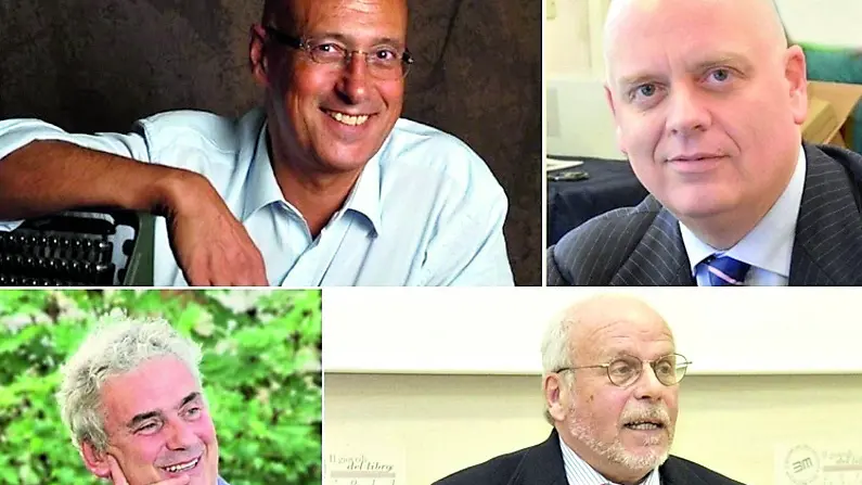 Quattro protagonisti della rassegna: dall’alto Pietro Spirito, Gigi Paoli, Paolo Ciampi e Paolo Gaspari