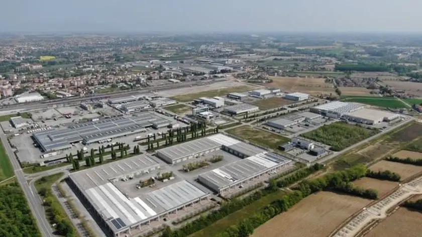 Veduta aerea di Interporto Pordenone