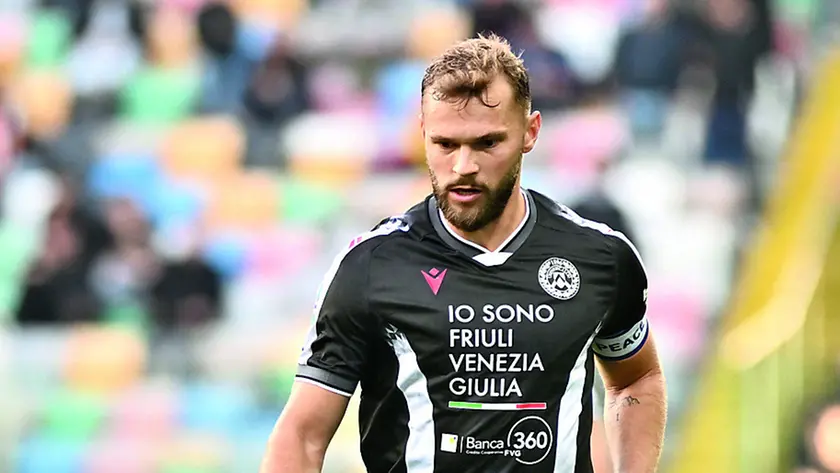 Jasper Karlstrom, 30 anni, è alla seconda stagione con la maglia dell’Udinese
