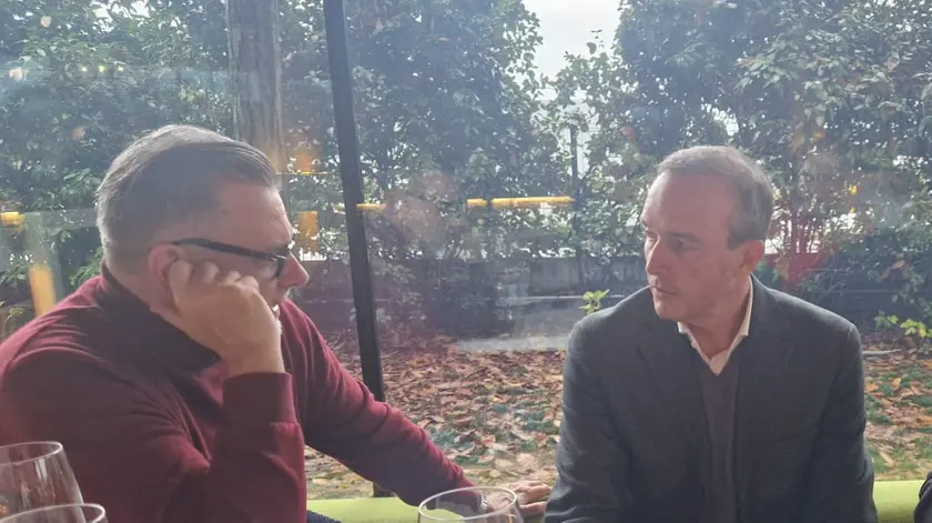 Abel Balbo è stato ospite in Friuli per un pranzo Là di Moret