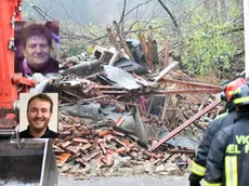 Nei riquadri Quirin Kuhnert, 32 anni, e Guerrina Skocaj, 83 anni, morti nella frana di Brazzano