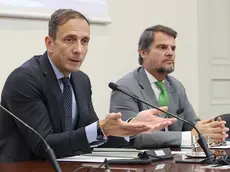 Massimiliano Fedriga e Marco Mezzaroma. Foto Lasorte