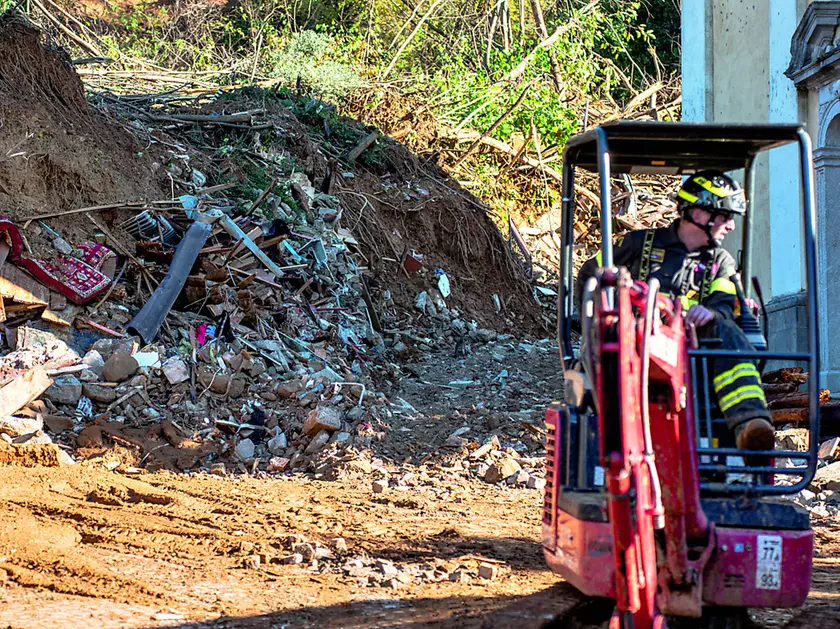 Le macerie al posto della casa