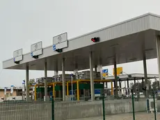 Un casello autostradale