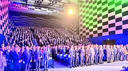 Un momento dell'assemblea di Confindustria Veneto Est