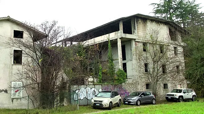 La struttura di via Bariglaria