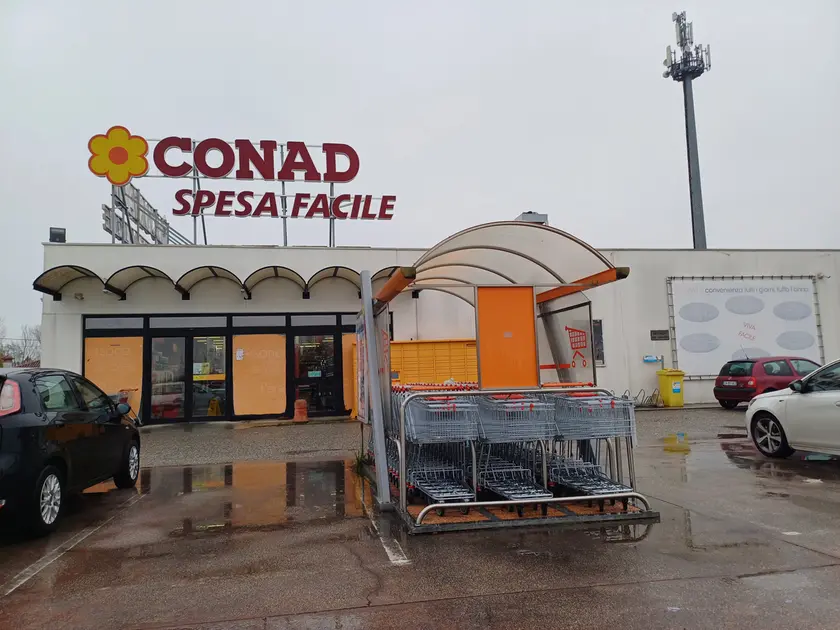 Il supermercato Conad di San Giorgio di Nogaro