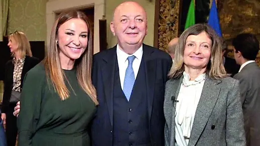 Magda Pozzo, il ministro Fratin e Susanna Curti di Bluenergy Group