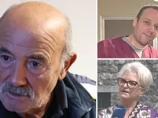 A sinistra Alfonso Buonocore, a destra in alto Giacomo Molinari e in basso Jasmina Zivkovic