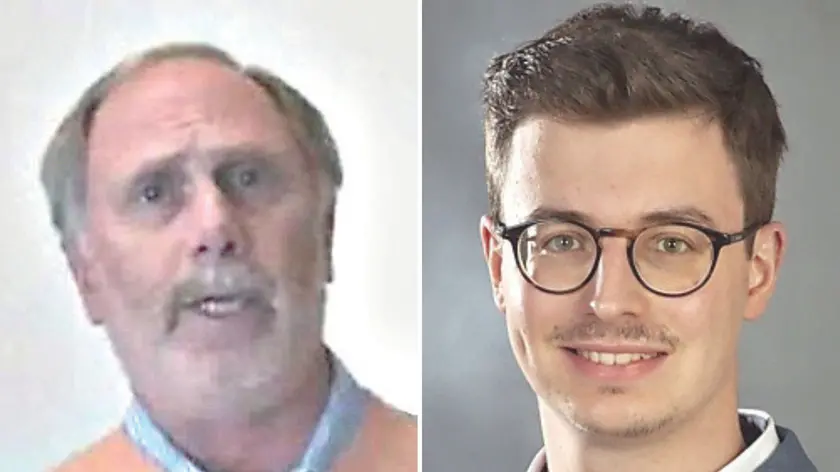 A sinistra Carlo Tassan Viol, Emanuele Della Puppa-Zorz