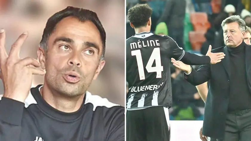 Il belga Johan Walem e, a destra, Atta con Runjaic