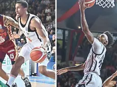 Aubery Dawkins e, a destra, DJ Brewton