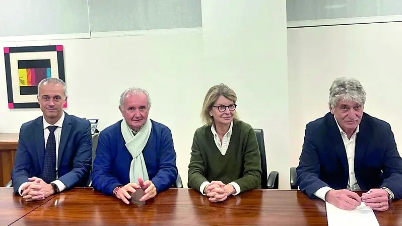 Paolo coppola, Angelo Compagnon, Sandra Savino e Renzo Tondo