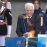 Sergio Mattarella ha acceso il braciere olimpico