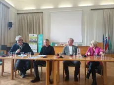 Un momento dell'incontro che si è tenuto oggi a Gorizia